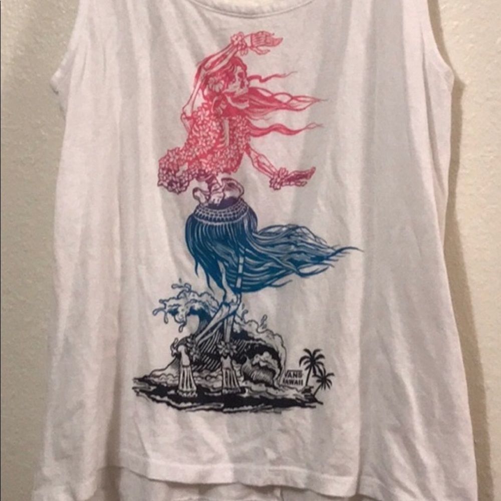 Vans muscle tank with cutout‎